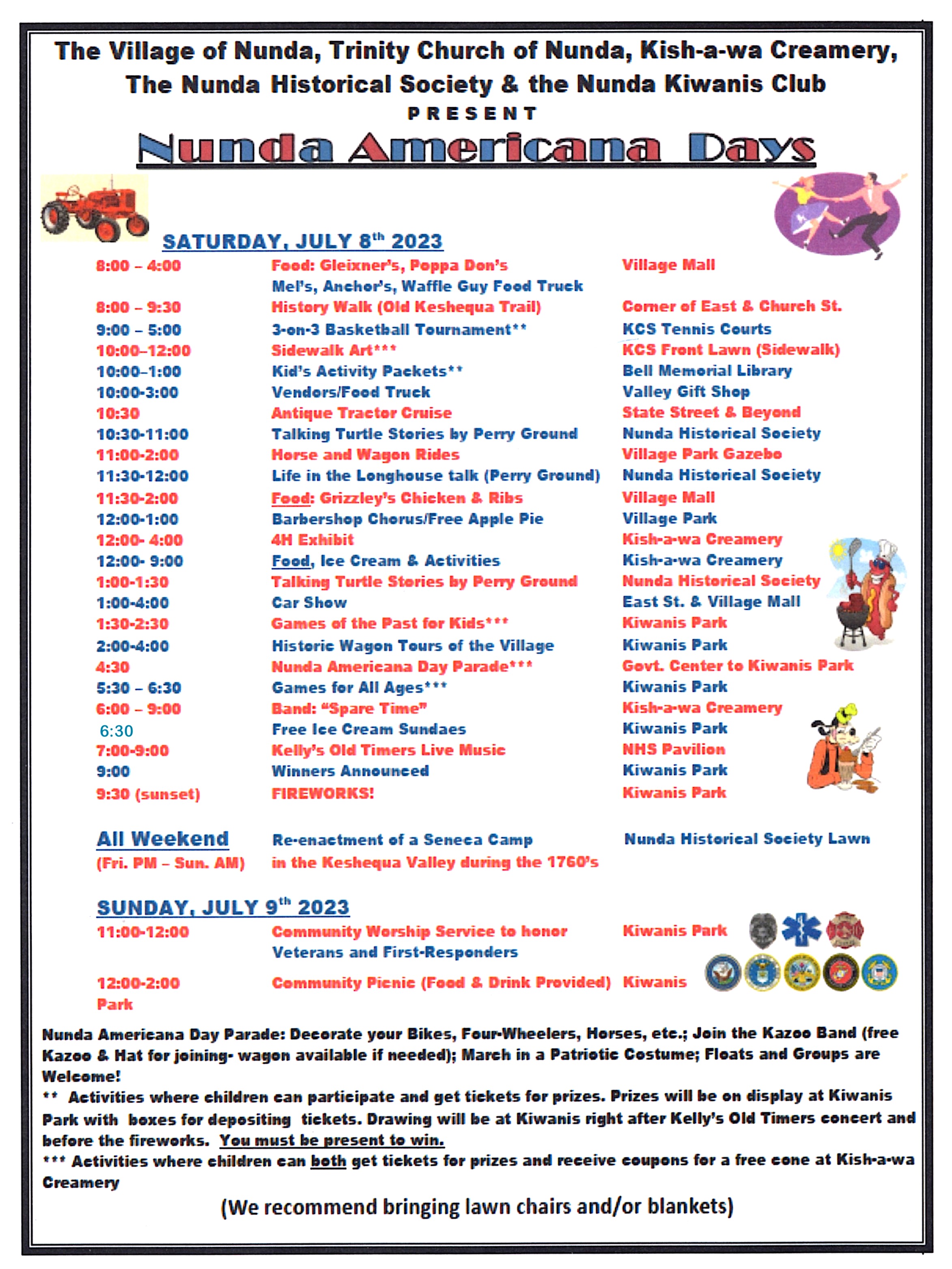 Nunda Americana Day 2023